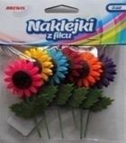 Brewis, naklejki filcowe, kwiatki