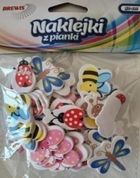 Brewis, naklejki z pianki, owady, 50 szt.