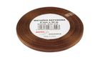 Brewis, wstążka satynowa, brązowa, 6mmx32m