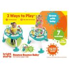 Bright Starts, Bounce Bounce Baby, Wesoła sadzawka, interaktywny skoczek, stolik 2w1