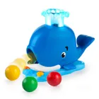 Bright Starts, interaktywny wieloryb, wyrzutnia piłeczek