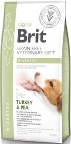 Brit Grain Free Veterinary Diet, Diabetes Dog, karma bezzbożowa dla psa, 12kg