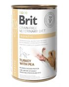 Brit, Grain Free, Veterinary Diet, Hepatic, puszka, mokra karma dla psa, indyk, 400g
