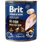 Brit, Premium by Nature, fish&fish skin, karma mokra dla psów, 800g