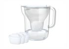 Brita, Essential XL, dzbanek filtrujący, 3 wkłady, biały