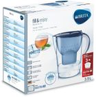 Brita, Marella XL, MX Plus, dzbanek filtrujący + 3 wkłady, niebieski