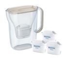 Brita, Style Essential, dzbanek filtrujący, 3 wkłady MaxtraPro PP, piaskowy