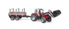 Bruder, Massey Ferguson, pojazd traktor z przyczepą