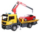 Bruder, Roadster MAN TGS, pomoc drogowa z autem