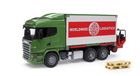 Bruder, Scania R, Kontener z wózkiem widłowym i paletami