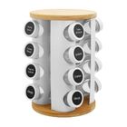 Brunbeste, stojak obrotowy na przyprawy, 16 pojemników