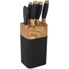 Brunbeste, zestaw noży kuchennych w stojaku z ostrzałką,