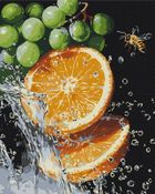 Brushme, malowanie po numerach, soczysta kombinacja, 40-50 cm