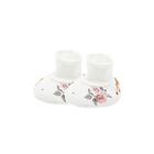 Buciki niechodki dziewczęce, ecru, Nicol