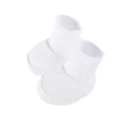 Buciki niechodki niemowlęce, białe, Eevi