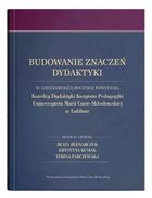 Budowanie znaczeń dydaktyki
