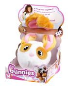 Bunnies, króliczek magnetyczny, biało-brązowy