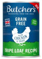 Butcher’s, Original, z kurczakiem i żwaczem, mokra karma dla psa, pasztet, 400g