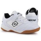 Buty piłkarskie dziecięce, halowe, białe, Whizzer K