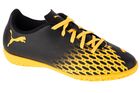 Buty piłkarskie dziecięce, halowe, czarne, Puma Spirit III IT IN Jr