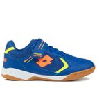 Buty piłkarskie dziecięce, halowe, niebieskie, Lotto