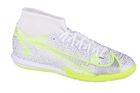 Buty piłkarskie męskie, halowe, srebrne, Nike Mercurial Superfly 8 Academy IC