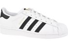Buty sportowe chłopięce, białe, Adidas Superstar J