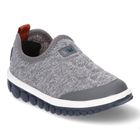 Buty sportowe chłopięce, slip on, szare, Bibi Shoes