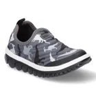 Buty sportowe chłopięce, slip on, szare, Bibi Shoes