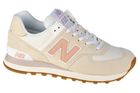 Buty sportowe damskie, beżowe, New Balance WL574NR2
