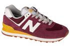 Buty sportowe damskie, bordowe, New Balance WL574VN2