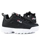 Buty sportowe damskie, czarne, Fila Disruptor