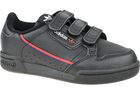 Buty sportowe dziecięce, czarne, Adidas Continental 80 K