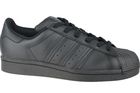 Buty sportowe dziecięce, czarne, Adidas Superstar J