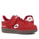 Buty sportowe dziecięce, czerwone, Lotto Vintal SC K