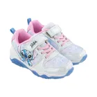 Buty sportowe dziewczęce, białe, Lilo i Stitch, Leomil
