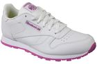 Buty sportowe dziewczęce, białe, Reebok Classic Leather