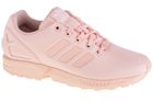 Buty sportowe dziewczęce, różowe, Adidas ZX Flux J