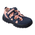 Buty trekkingowe dziewczęce, różowe, Befado