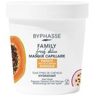 Byphasse, Family Fresh Delice Mask, maska do wszystkich rodzajów włosów, Papaya & Passion Fruit & Mango, 250 ml