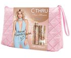 C-Thru, zestaw prezentowy Pure Illusion, woda toaletowa, 50 ml + Deo spray, 150 ml + kosmetyczka