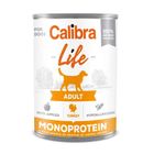 Calibra, Life, indyk z jabłkami, mokra karma dla psów, 400g