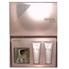 Calvin Klein, Reveal, zestaw upominkowy, woda perfumowana, 100 ml + balsam do ciała, 100 ml + żel pod prysznic, 100 ml