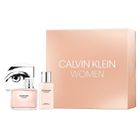 Calvin Klein, Women, woda perfumowana w sprayu, 100 ml + balsam do ciała, 100 ml, zestaw