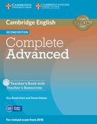 Cambridge English. Complete Advanced. Teacher's Book + CD