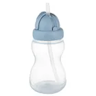 Canpol babies, bidon ze składaną rurką, niebieski, 270 ml