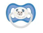 Canpol babies, Bunny&Company, smoczek uspokajający, silikonowe, symetryczny, 18m+, niebieski