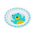Canpol babies, Cute Animals, talerzyk plastikowy, turkusowy