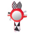 Canpol Babies, Sensory Toys, zabawka kontrastowa z piszczkiem i lusterkiem