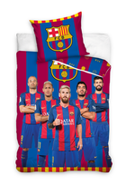 Carbotex, FC Barcelona, pościel, 160-200+70-80 cm